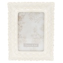Picture Frame White 16x2x21 cm / 10x15 cm