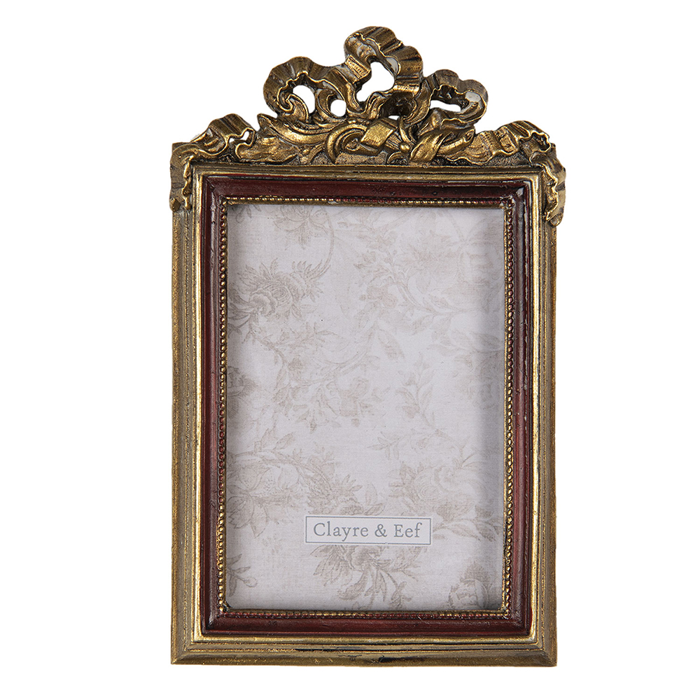 Bilderrahmen Goldfarbig 8x1x13 cm / 6x9 cm