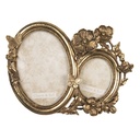 Bilderrahmen Goldfarbig 23x1x17 cm / 9x13 / 5x7 cm
