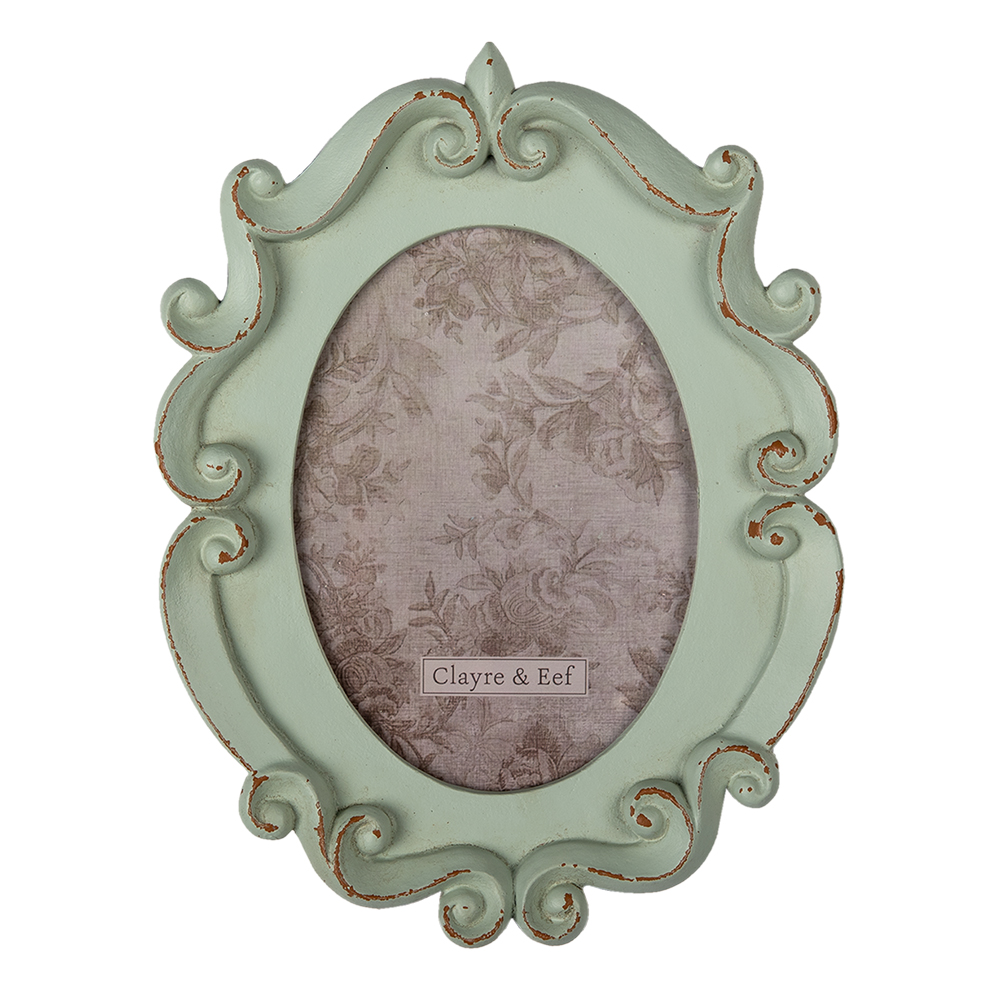 [2F0883] Cornice Foto Verde 19x2x25 cm / 12x16 cm