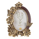 Picture Frame Gold colored Burgundy 16x3x22 cm / 10x15 cm