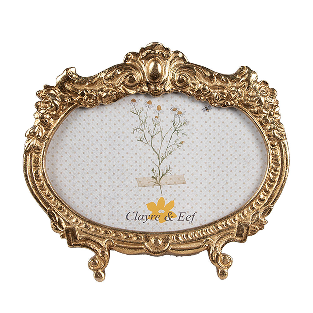 [2F1144] Cadre photo Couleur or 17x2x15 cm / 10x15 cm