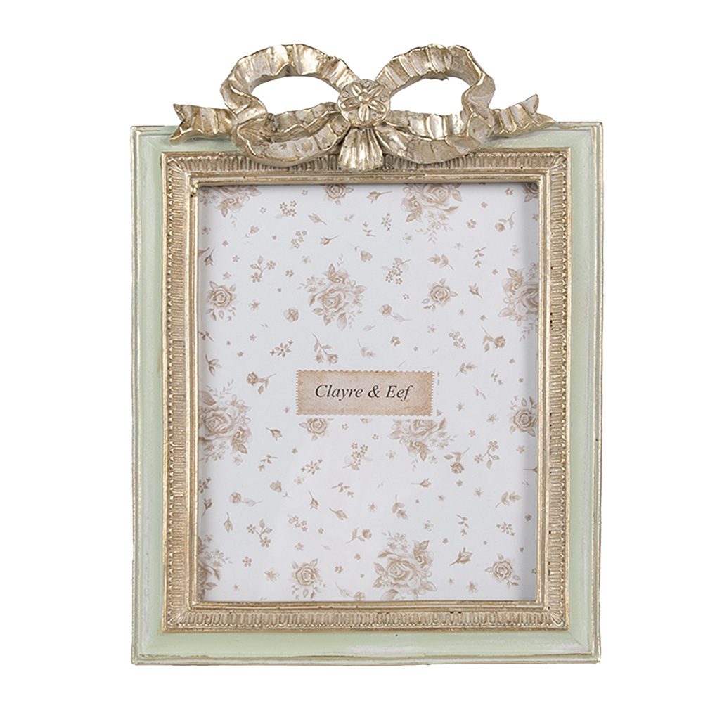 [2F1163] Picture Frame Green 16x2x22 cm / 13x16 cm
