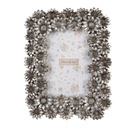 Picture Frame Silver coloured 17x2x21 cm / 10x15 cm