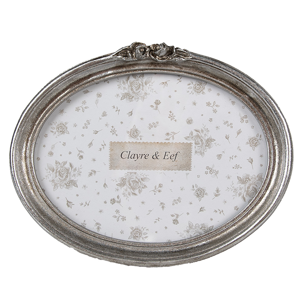 [2F1176] Picture Frame Silver coloured 20x3x15 cm / 18x13 cm