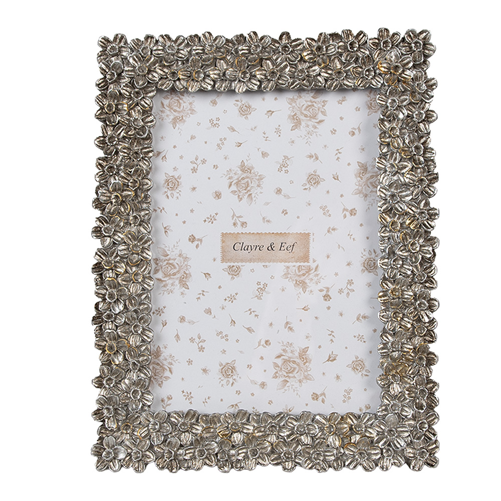[2F1183] Bilderrahmen Silberfarbig 18x2x23 cm / 13x18 cm
