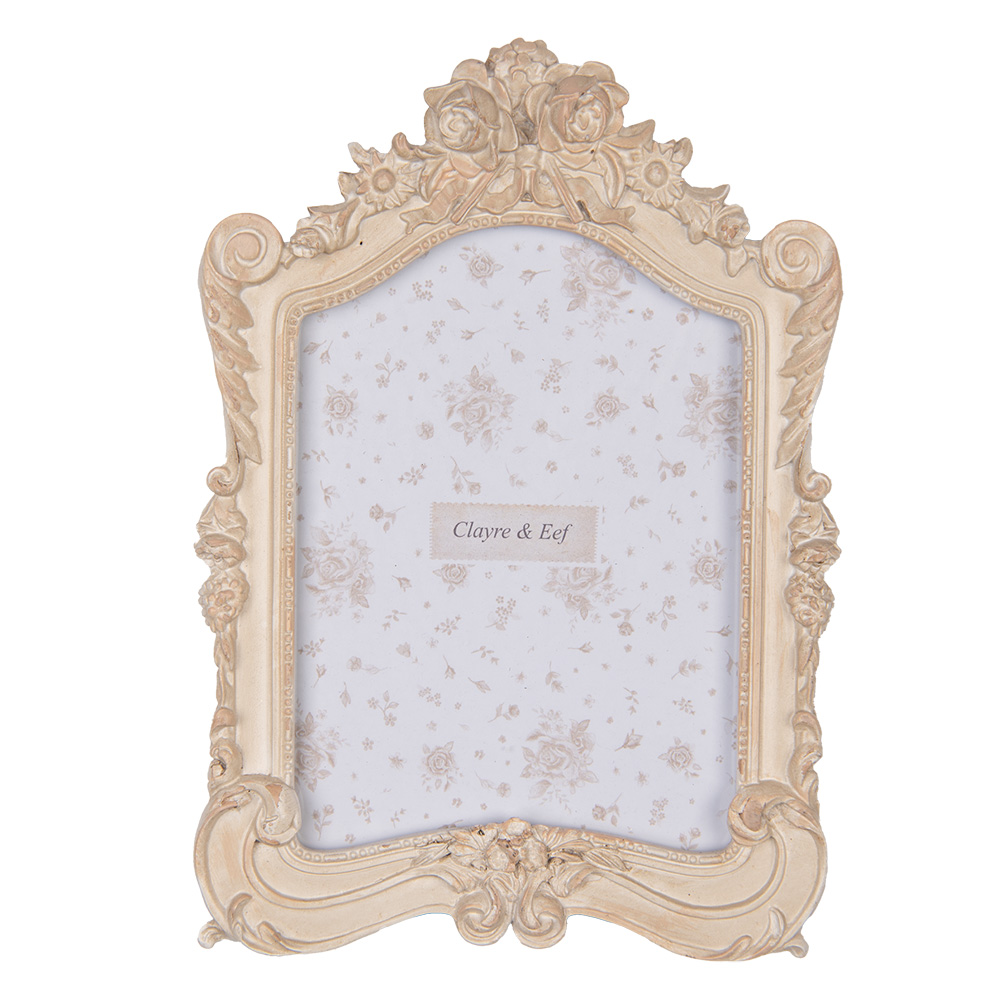 [2F1213] Cornice Foto Beige 18x2x25 cm / 13x18 cm