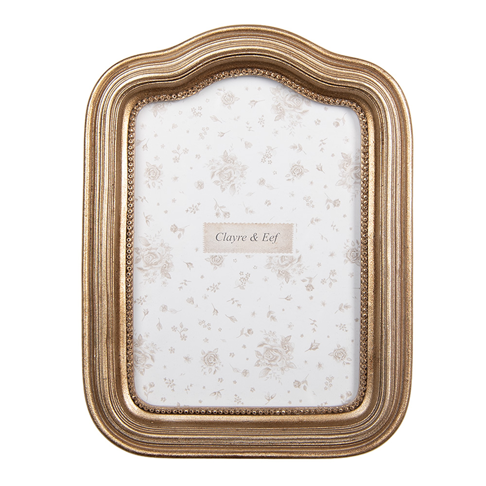 [2F1285] Cadre photo Couleur or 14x2x19 cm / 10x15 cm