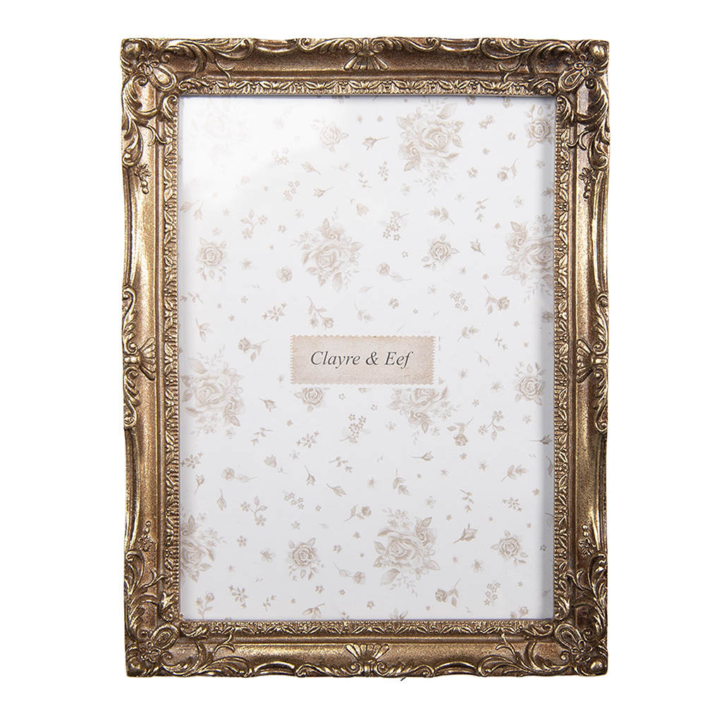 [2F1287] Cadre photo Couleur or 16x2x21 cm / 13x18 cm