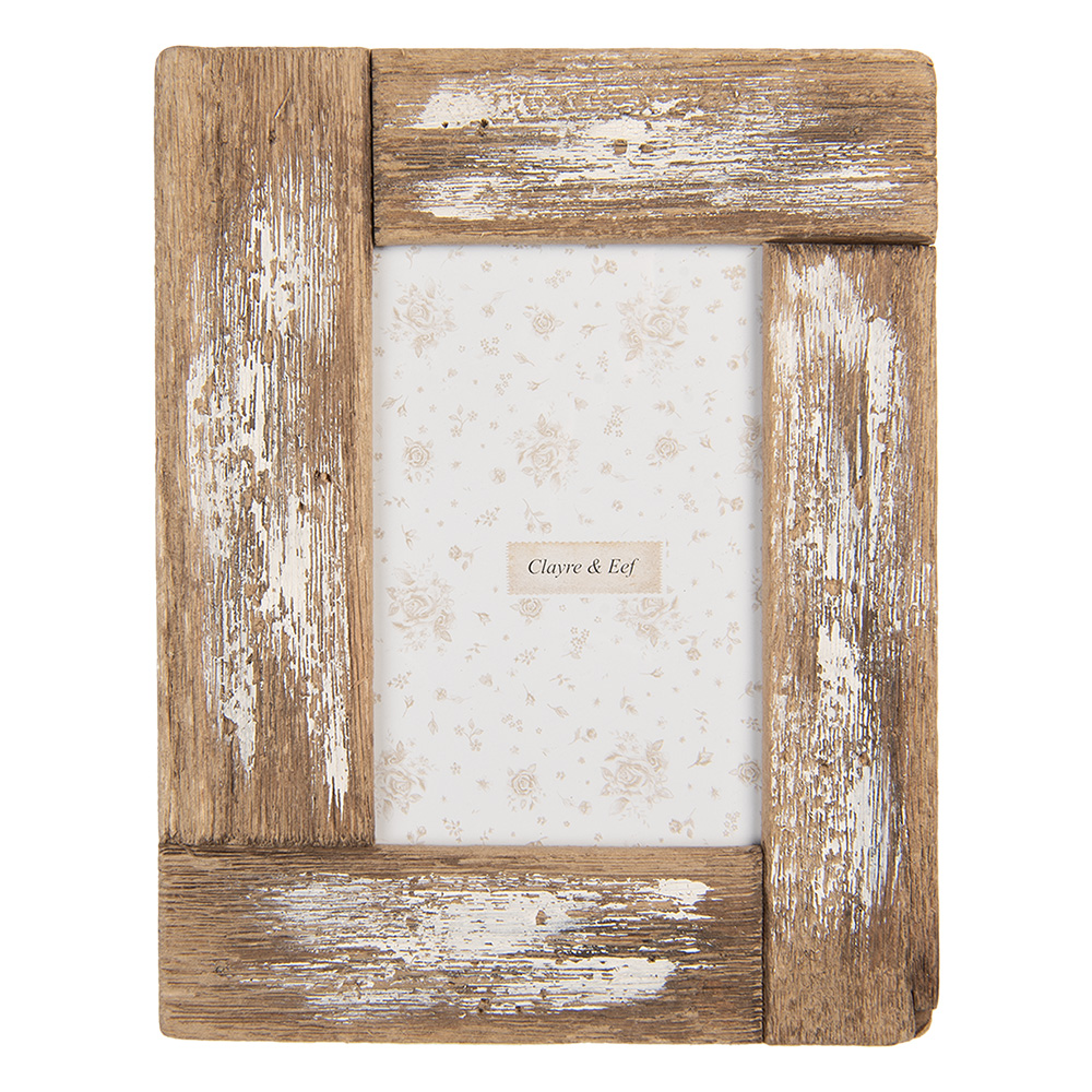 [2F1296] Bilderrahmen Braun Beige 18x2x23 cm / 10x15 cm