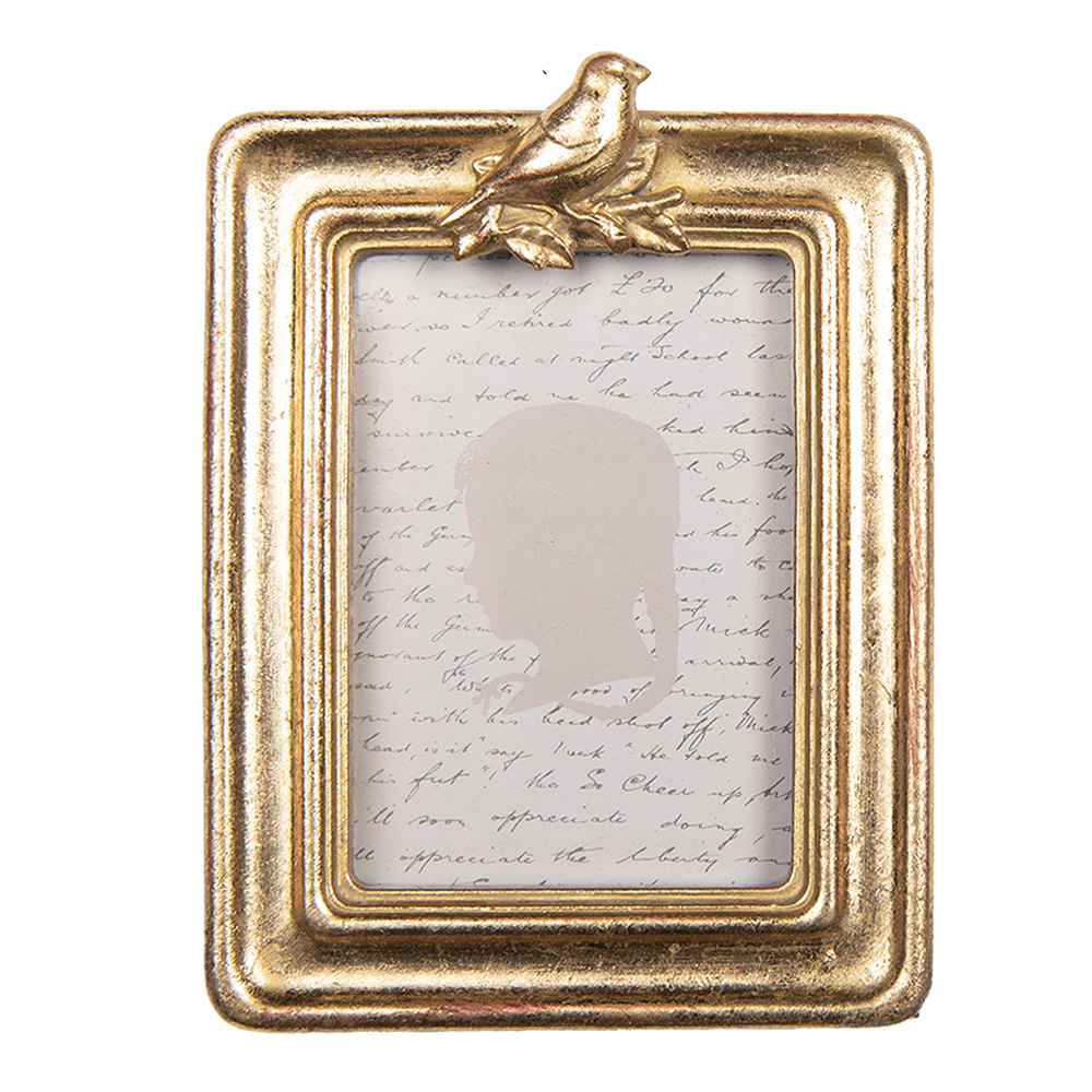 [2F1327] Cadre photo Couleur or 9x2x12 cm / 6x9 cm