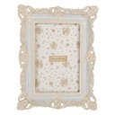 Picture Frame Blue White 16x3x21 cm / 10x15 cm