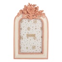 Cadre photo Rose Blanc 14x3x23 cm / 10x15 cm