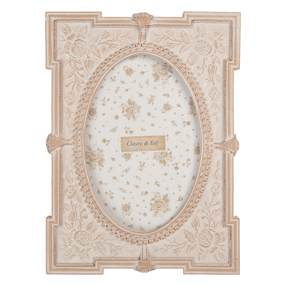 [2F1368S] Cornice Foto Rosa 15x2x21 cm / 10x15 cm