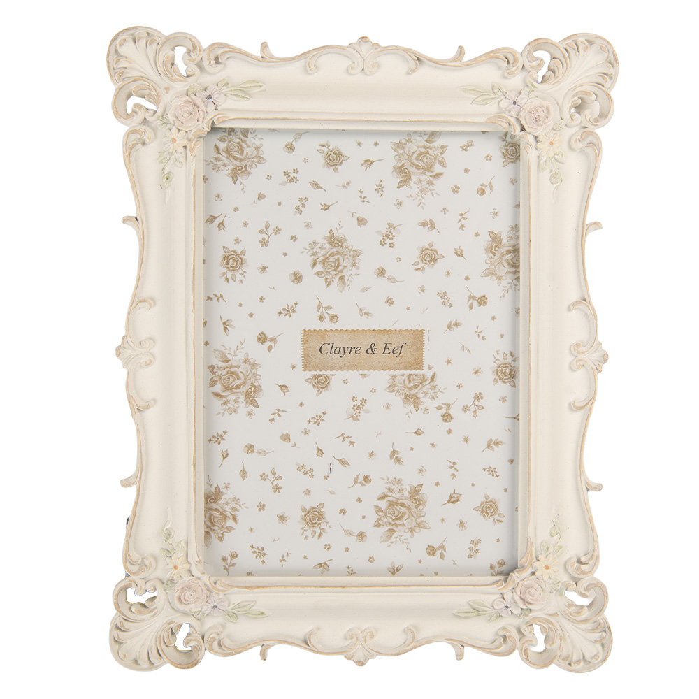 [2F1371M] Picture Frame White 19x2x24 cm / 13x18 cm