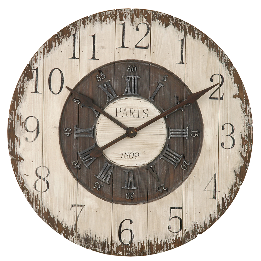 [4KL0049] Wandklok Ø 80x5 cm / 1xC
