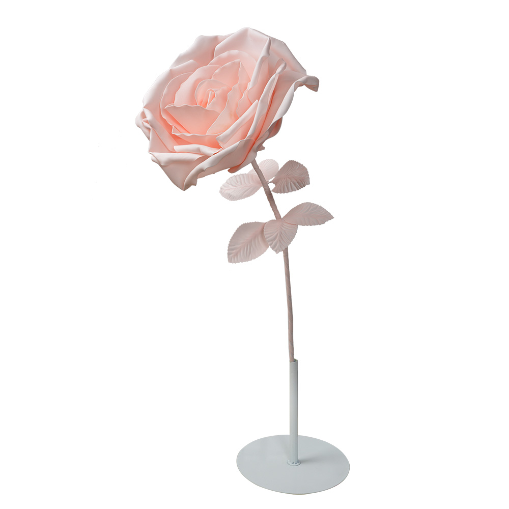 [50780] Décoration rose Rose Ø 33x100 cm