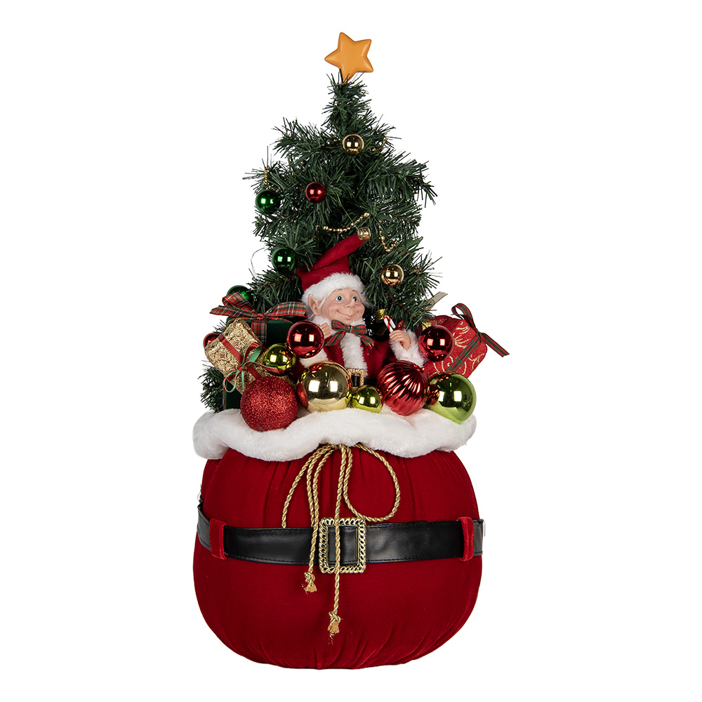 [50829] Decoratie kerstboom met LED Ø 30x70 cm / 3xAA