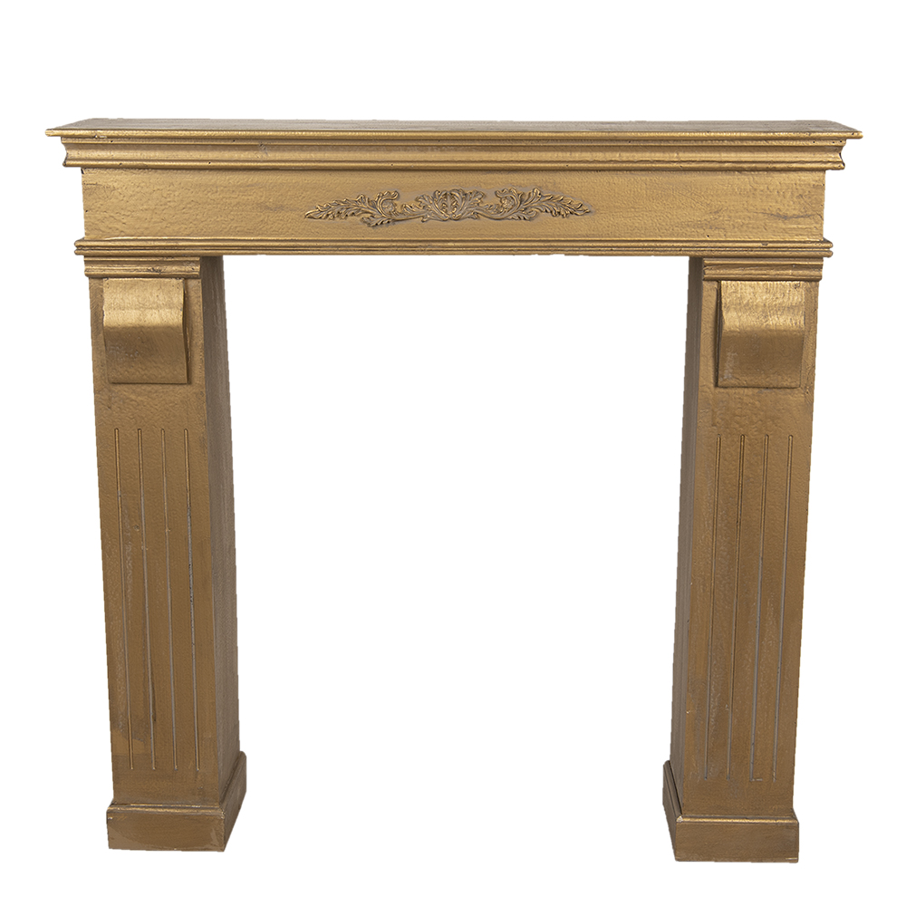 Cheminée Or 100x22x99 cm