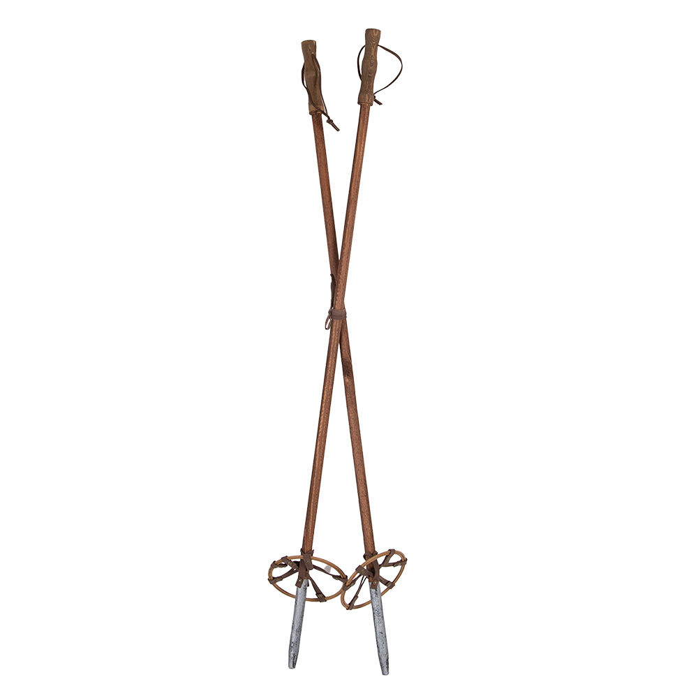 [5H0720] Decoratie skistokken (2) Ø 12x100 cm