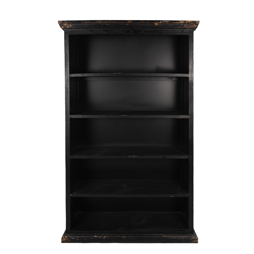 Armadietto Nero 116x36x195 cm
