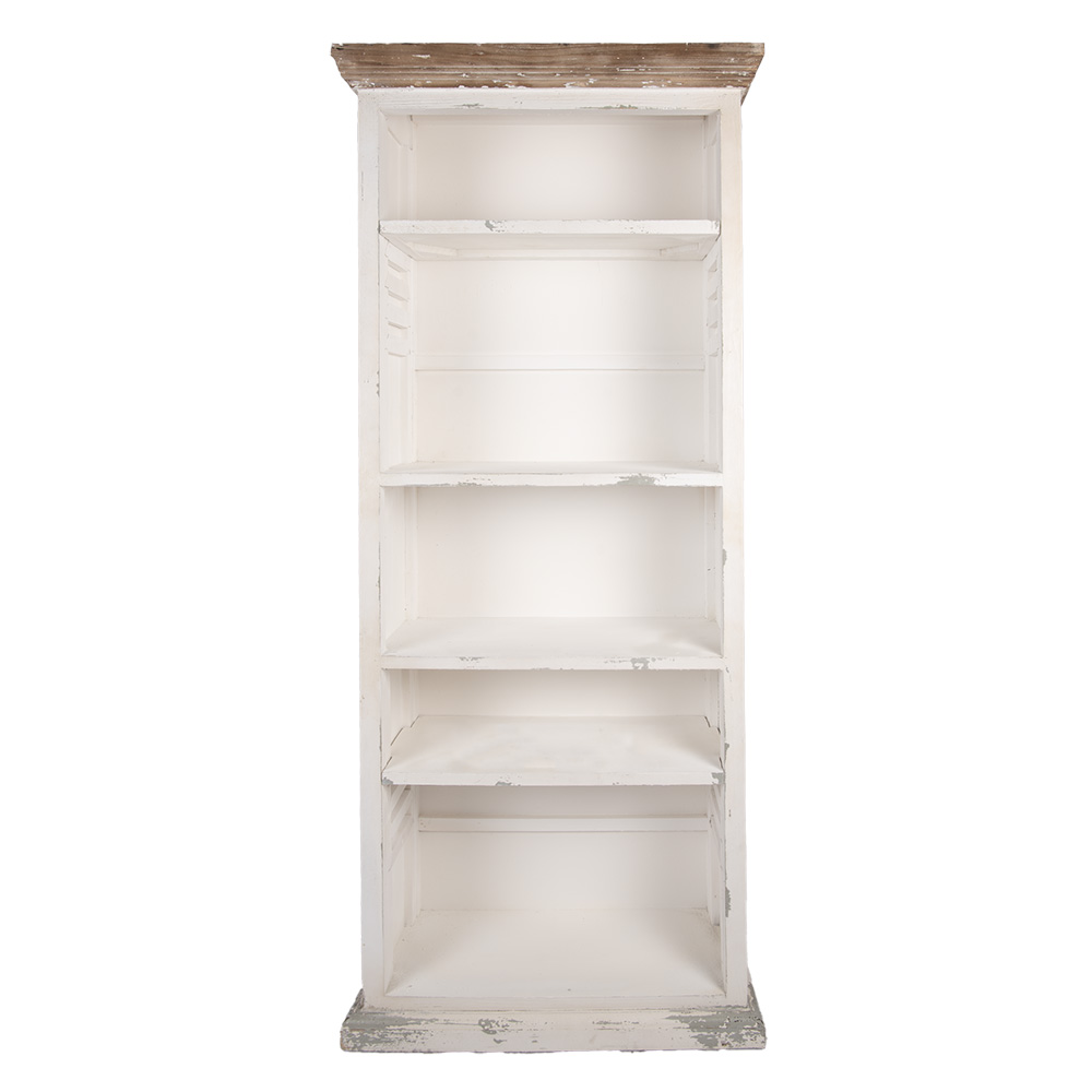Armoire ajustable Blanc 80x36x195 cm