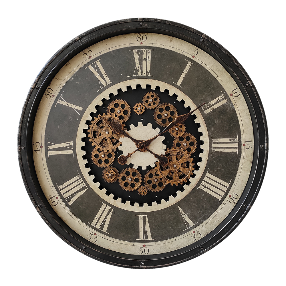 [5KL0219] Wall Clock Ø 76x8 cm / 3xAA