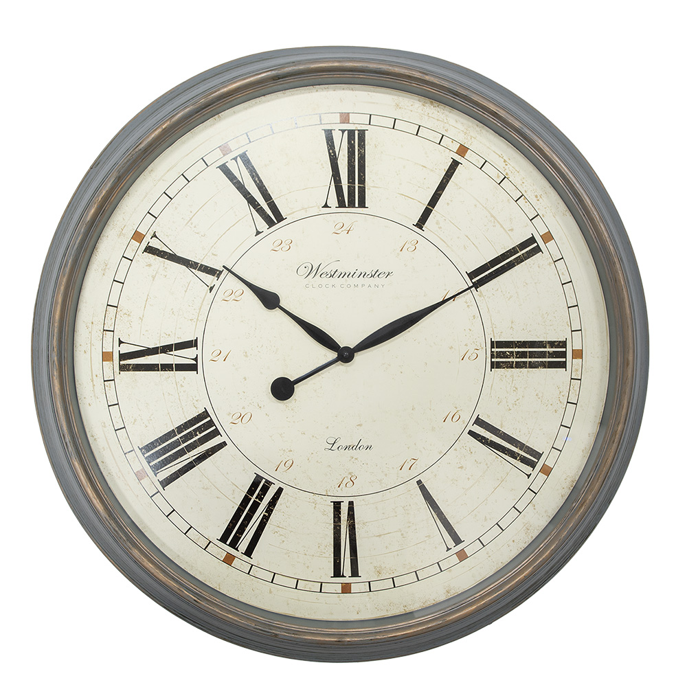 Wanduhr Ø 76x6 cm / 1xAA