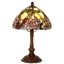Lampe de table Tiffany Jaune, Vert, Rose Ø 22x32 cm E14/max 1x40W