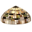 Abat-jour Tiffany Beige, Vert Ø 50x27 cm