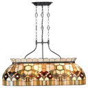 Pendant Lamp Tiffany Green 115x36x130 cm E27/max 4x60W