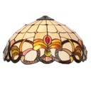 Paralume Tiffany Beige, Marrone Ø 40x21 cm