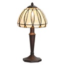 Lampada parete Tiffany beige Ø 19x40 cm E14/max 1x40W
