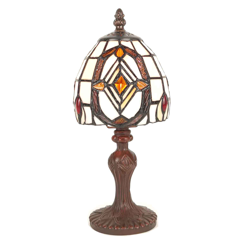 Lampada da tavolo Tiffany Ø 13x29 cm E14/max 1x40W