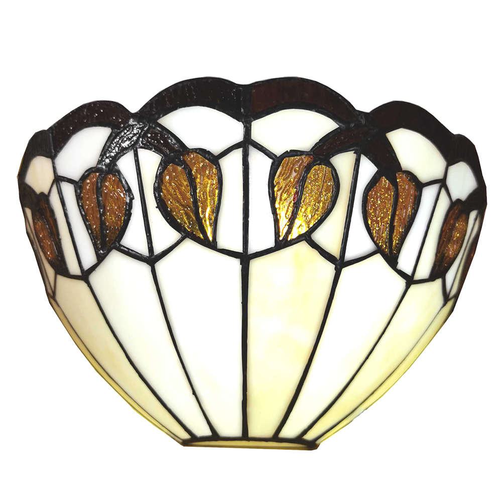 [5LL-6144] Wandlampe Tiffany 31x15x21 cm E27/max 1x60W