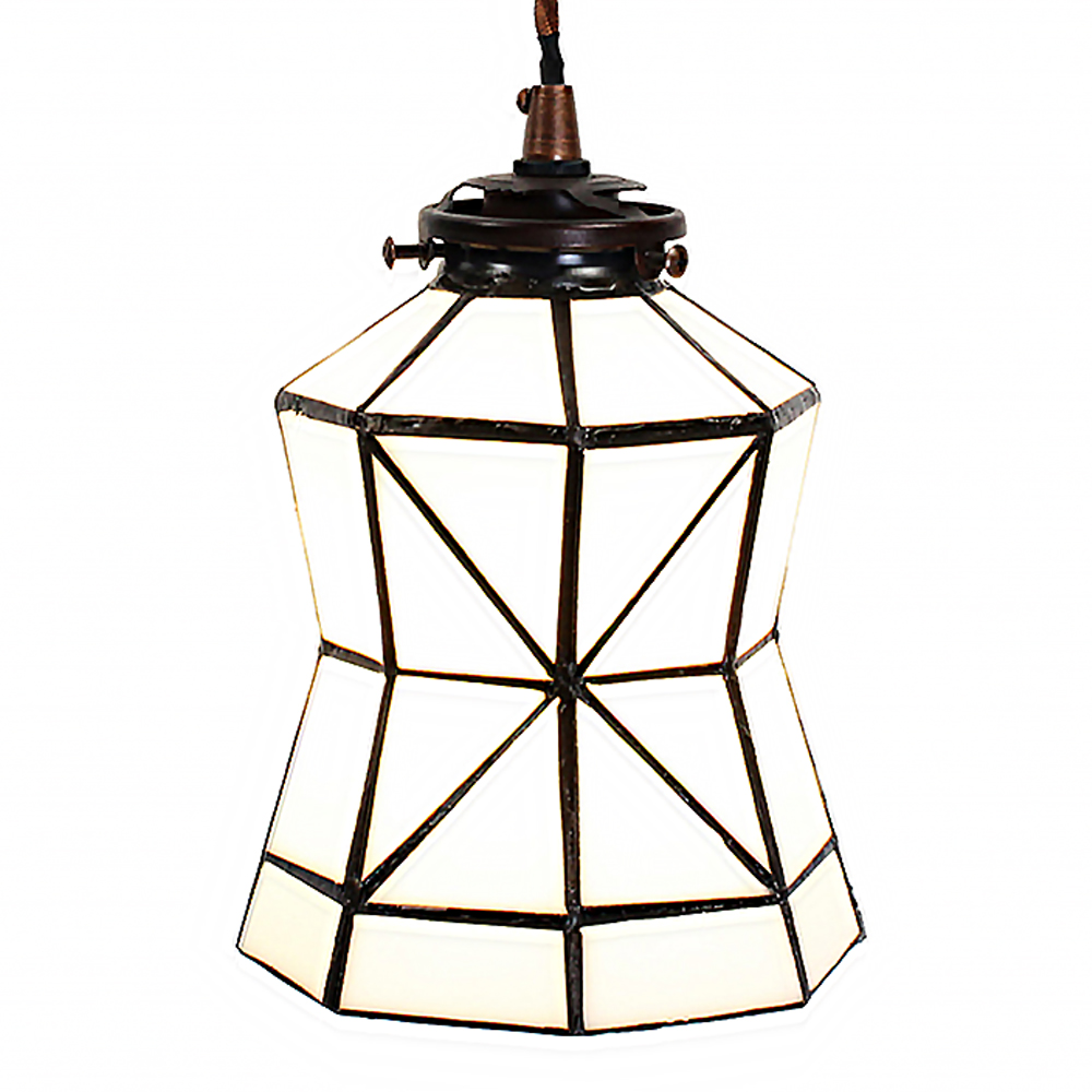 [5LL-6200] Hanglamp Tiffany Ø 15x115 cm E14/max 1x40W