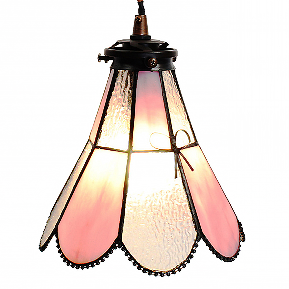 [5LL-6217] Hanglamp Tiffany 18x15x115 cm E14/max 1x25W