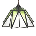 Pendant Lamp Tiffany Transparent Ø 31x107 cm E27/max 1x40W