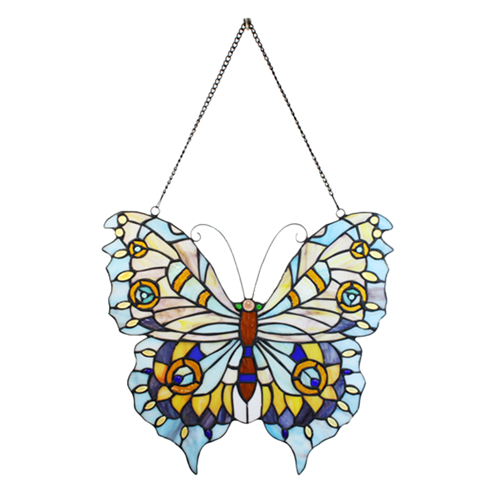 [5LL-6236] Glaspaneel Tiffany 40x1x39/60 cm