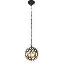 Lampe suspendue Tiffany Ø 20x116 cm E14/max 1x25W