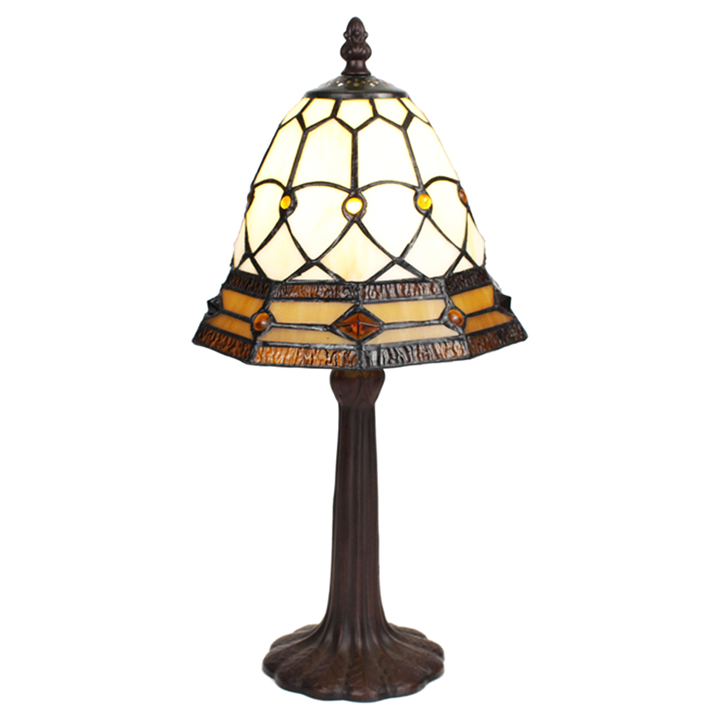 [5LL-6273] Lampe de table Tiffany Ø 21x39 cm E14/max 1x25W