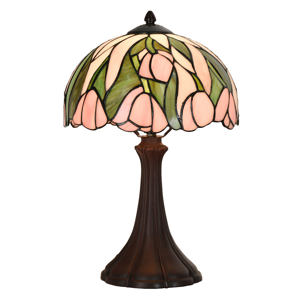 [5LL-6307] Tafellamp Tiffany Ø 27x40 cm E14/max 1x40W