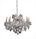 Lampadario Argento Ø 75x57/170 cm E14/max 12x40W
