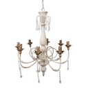 Pendant light Beige Ø 68x82 cm E14/max 8x25W