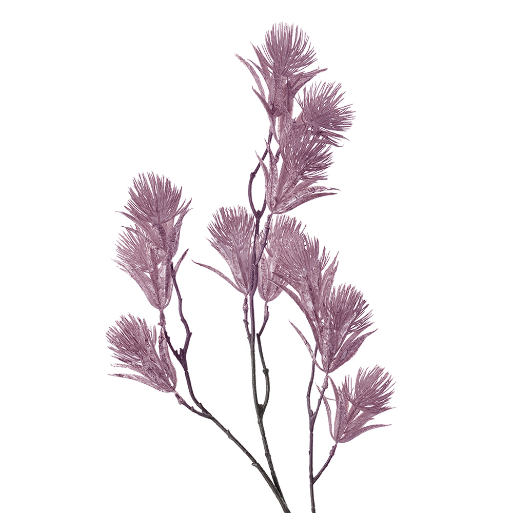 [5PL0066] Fiori Finti Viola 13x4x88 cm