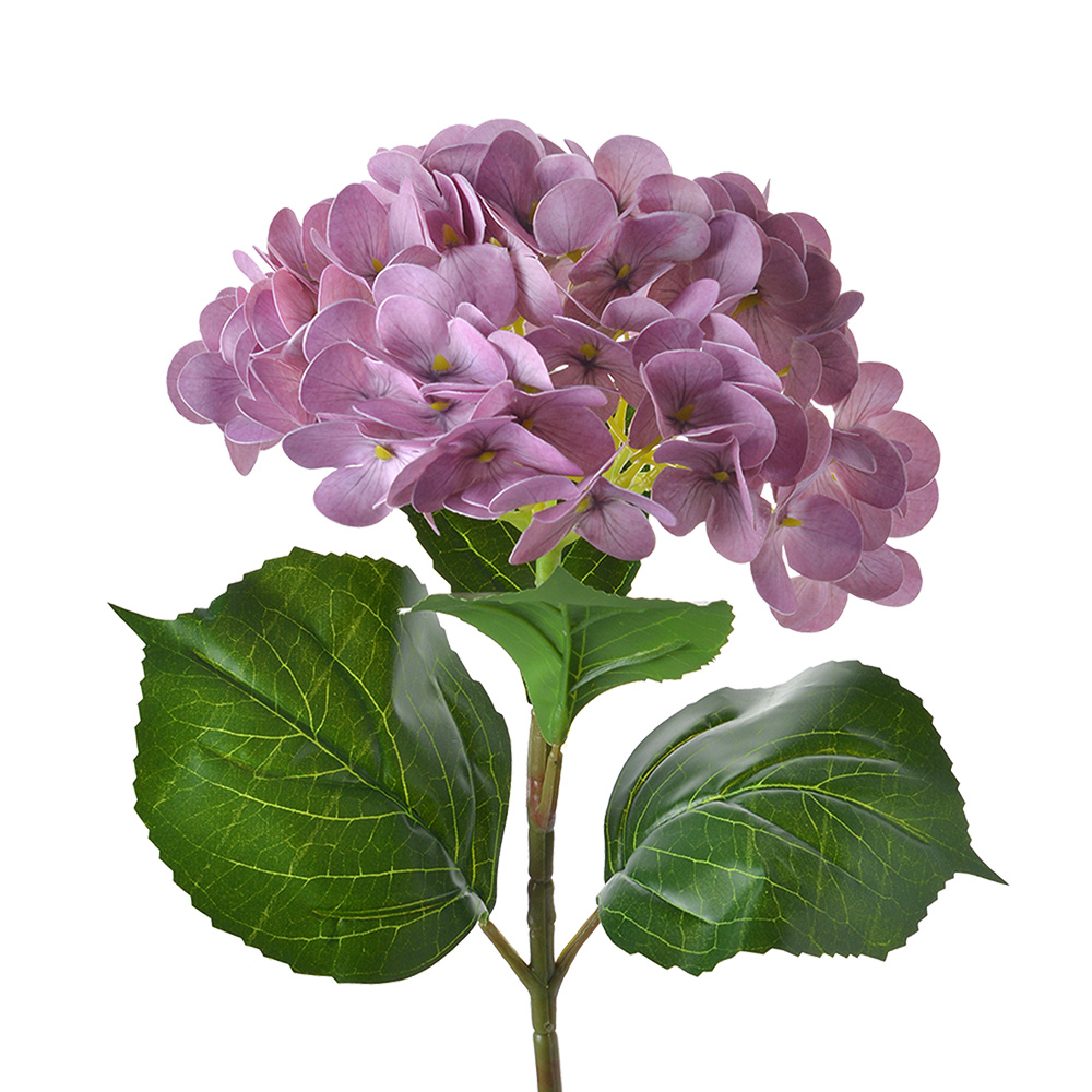 [5PL0069] Fiori Finti Viola Verde Ø 13x67 cm