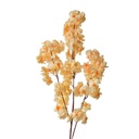 Décoration tak met bloemen 20x10x106 cm