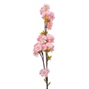 Decorative Artificial Branch with flowers Pink 10x8x92 cm