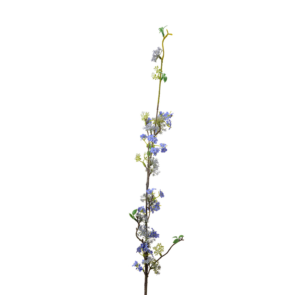 [5PL0111] Decoratie tak met bloemen 5x5x100 cm