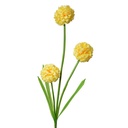 Décoration tak met bloemen 12x8x84 cm